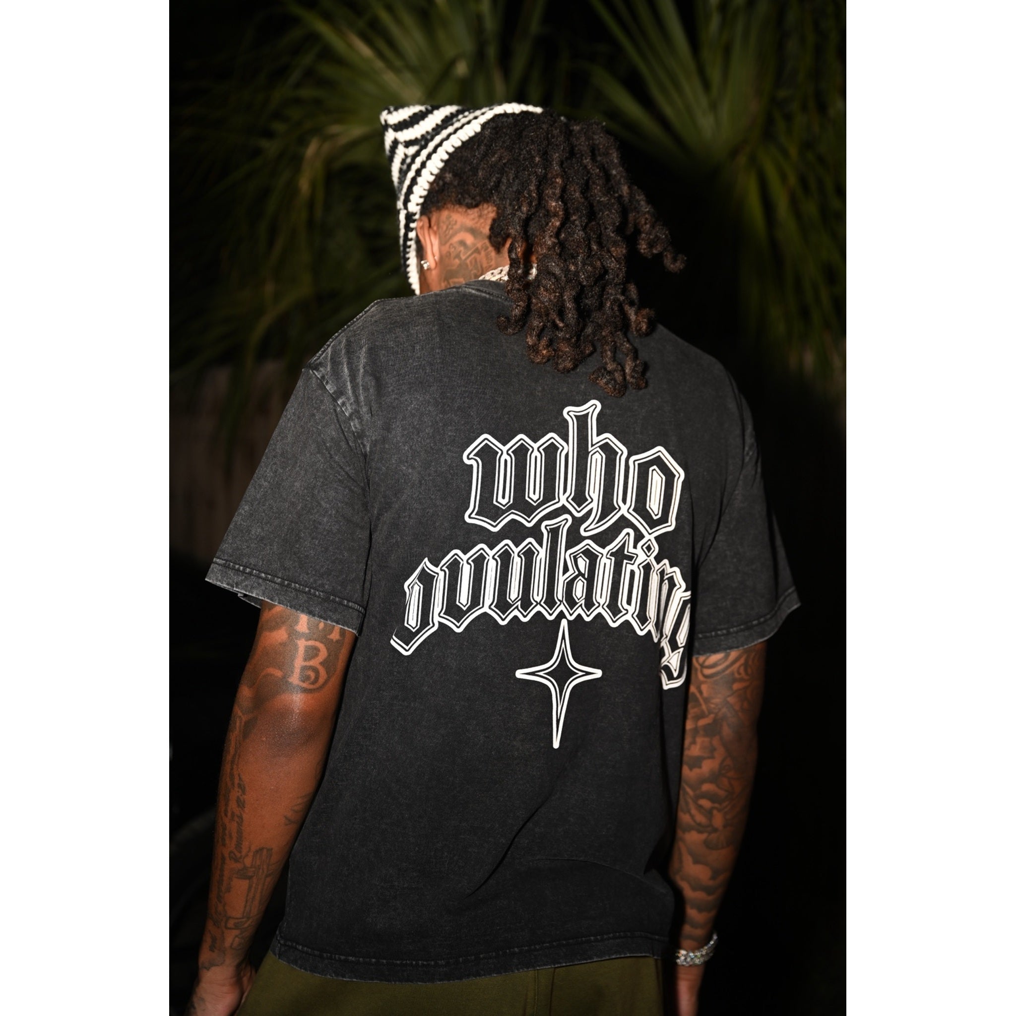 WO Acid Wash T-Shirt - WHO OVULATING